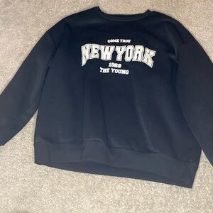 Black New York Sweater